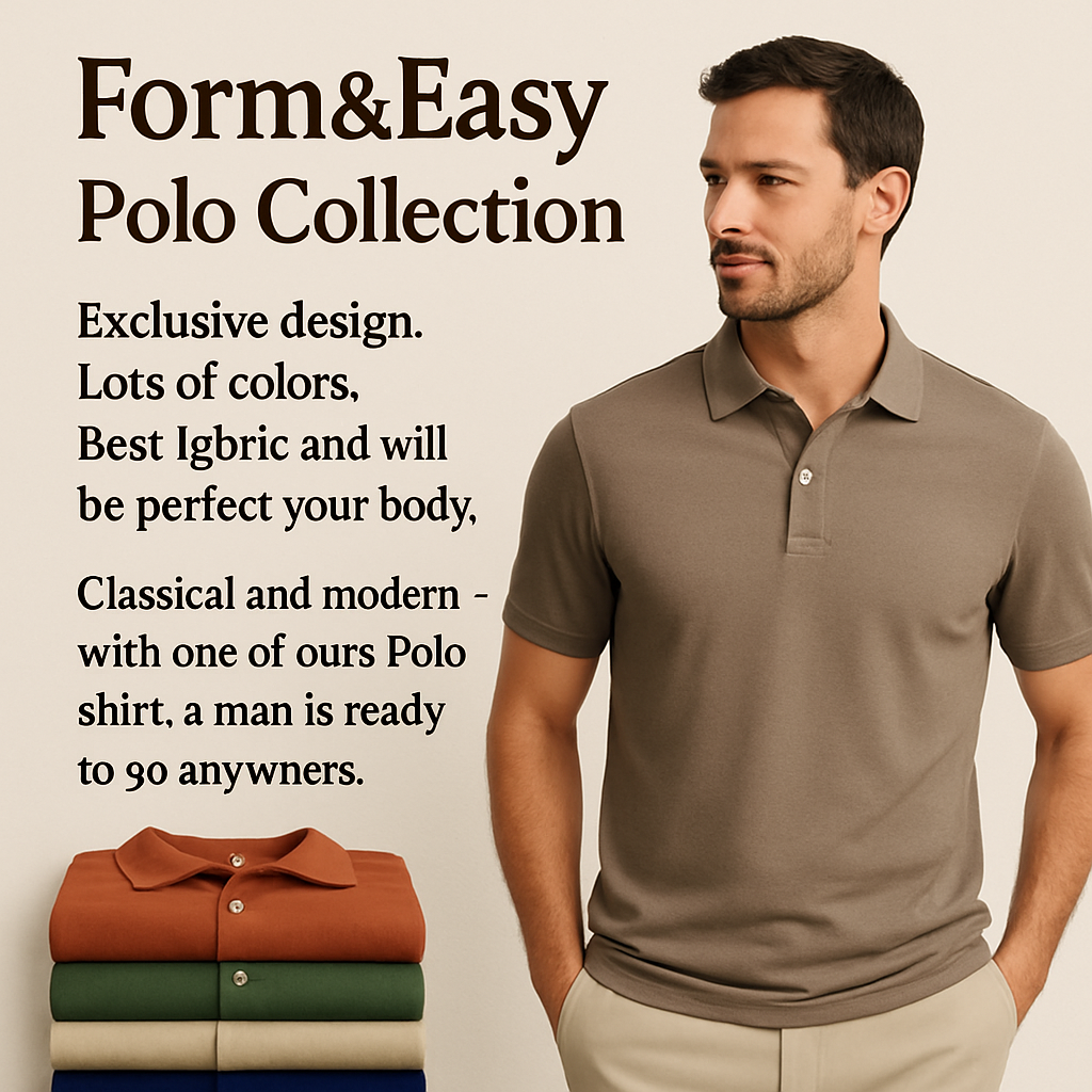 Polo Shirts Collection - Golden edition